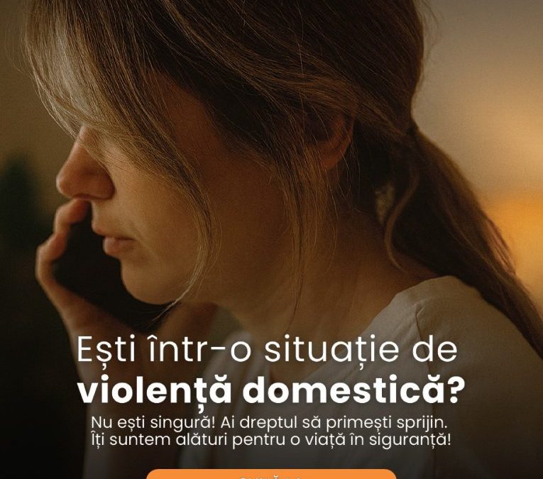 Ești într-o situație de violenta domestica?